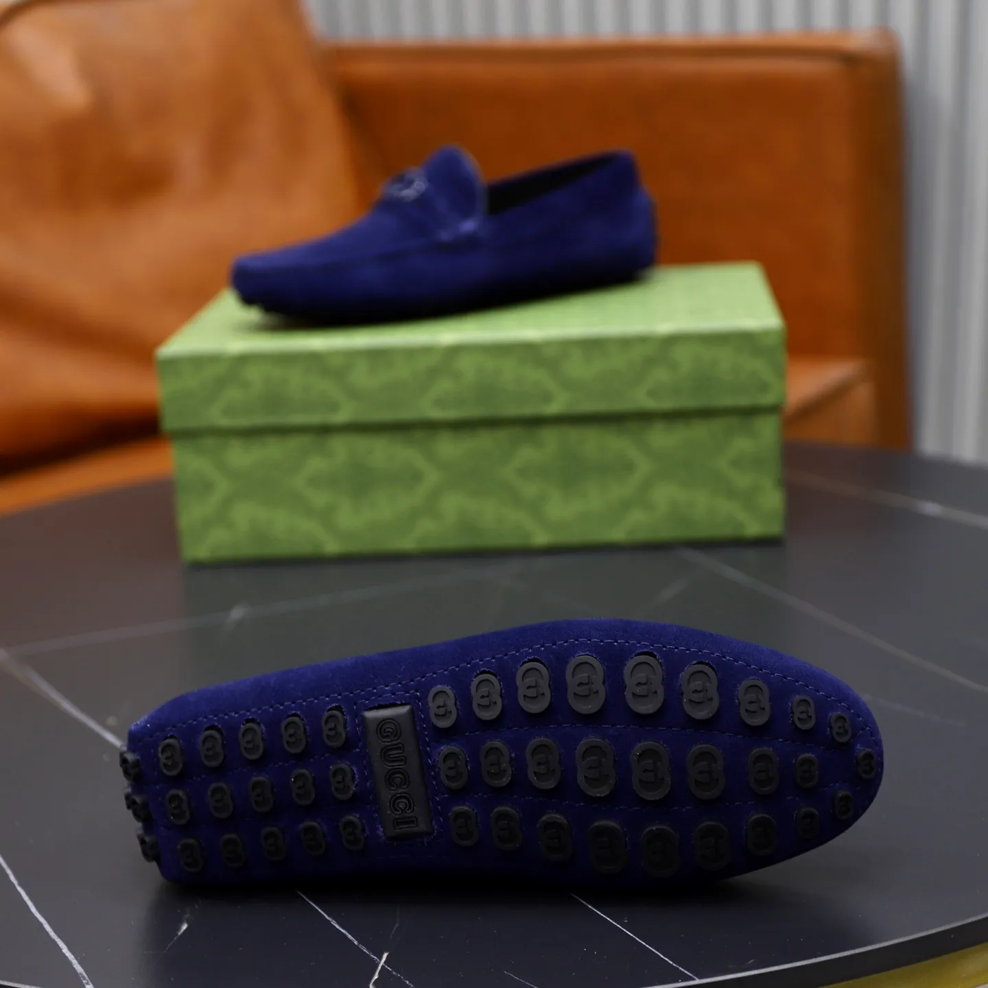 Ex-factory price: 460💰[GUCCI] Gucci ⚠️High-end men’s driving and pedal series ⚠️38-44 (customized for 45) ⚠️All original cowhide leather! Thick and soft! Made entirely of calfskin lining! Rubber sheet anti-slip beanie sole! Three-dimensional package technology! Fashionable and classic! Handicrafts! Original high quality! Feel free to compare!
